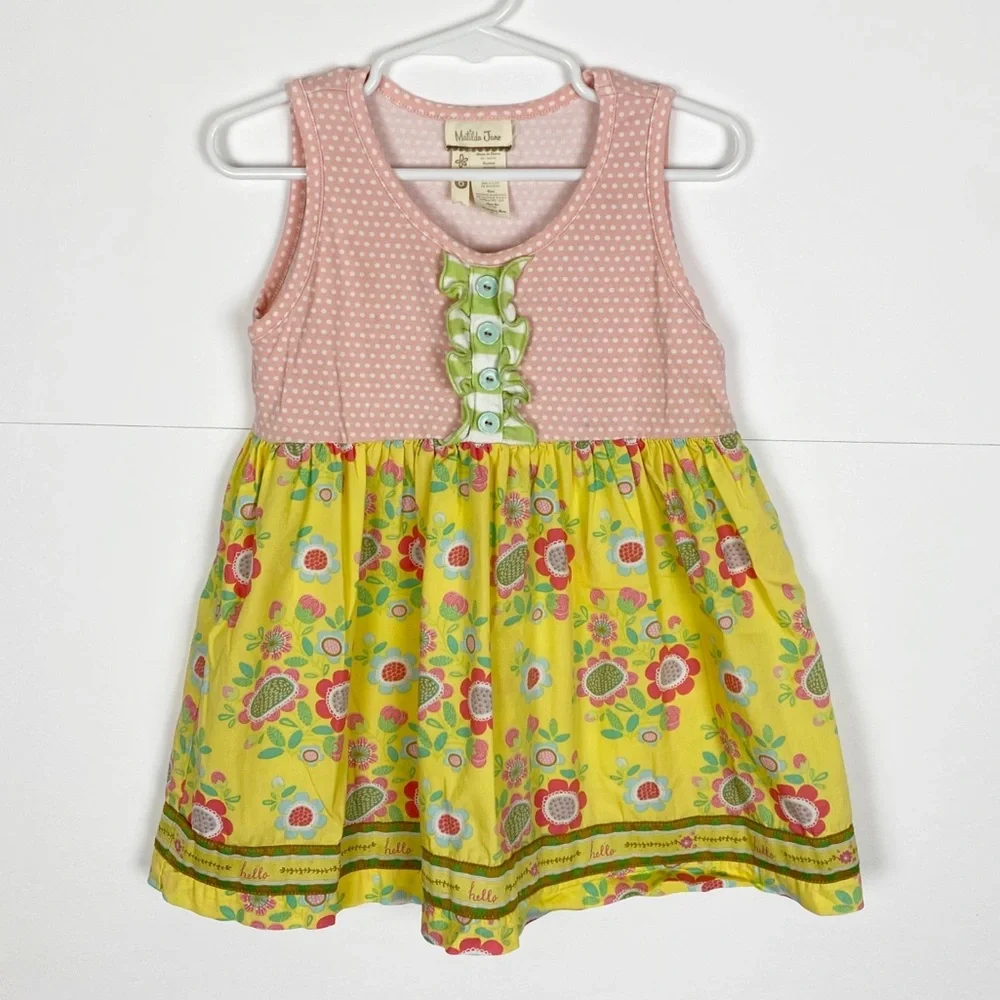 Matilda Jane girls Amazing Things Top Hello Lovely Size 6 - Picture 8 of 8